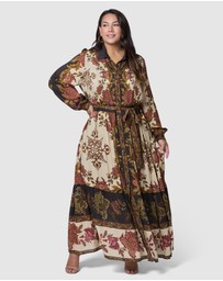 Something 4 Olivia - Sadie Maxi Shirt Dress