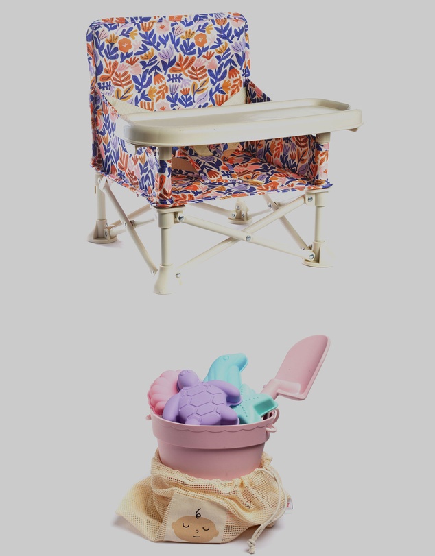 IZIMINI - Willow Baby Chair V2 & Beach Toys