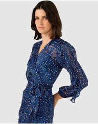 SACHA DRAKE - Shona Midi Wrap Dress