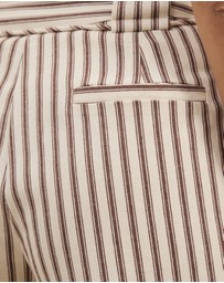 Atmos&Here - Alex Cotton Twill Belt Detail Shorts
