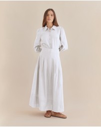 Amelius - Helene Ramie Draped Skirt