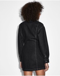 Ksubi - Cutout Shirt Dress Midnight