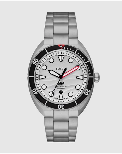 Fossil - Breaker Silver Analogue Watch