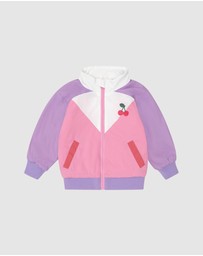 Huxbaby - Retro Cherry Spliced Windbreaker - Babies-Kids