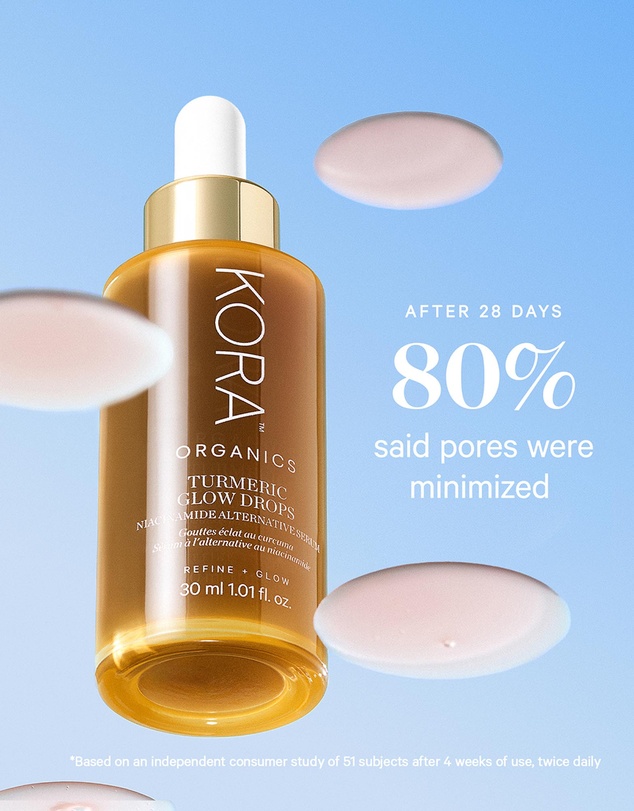 KORA Organics - Turmeric Glow Drops Niacinamide Alternative Serum