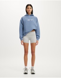 Cotton On Body Active - Plush Premium Graphic Raglan Hoodie