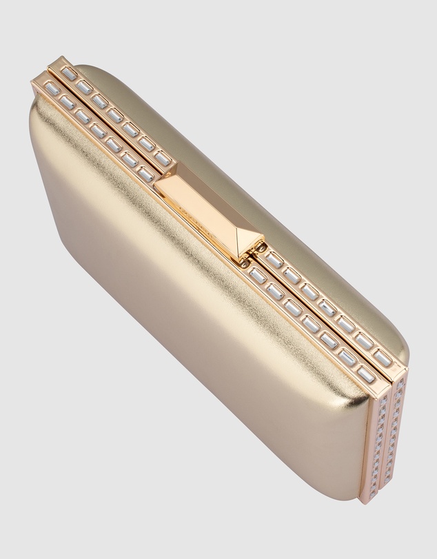 Olga Berg - Sammi Crystal Frame Clutch