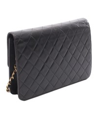 Pre-Loved by Azura Reborn - Pre-Loved Medium CC Quilted Lambskin Single Flap