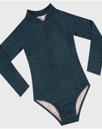Aqua Blu Kids - Stepping Stones Long Sleeve One Piece - Teens