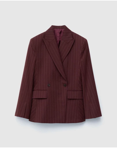 & Other Stories - Double-breasted Wool Blazer
