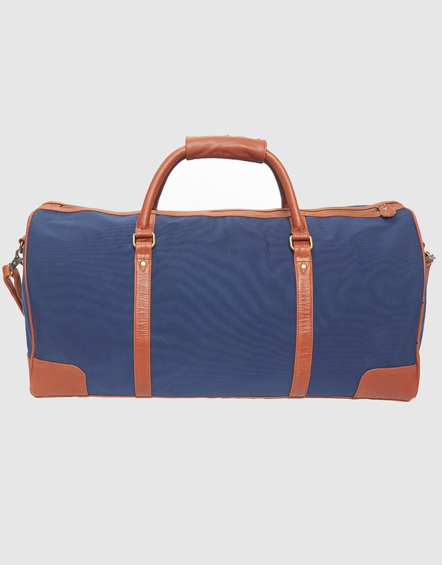 TOC - Blue Canvas Duffle Bag