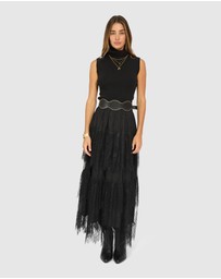 Belle & Bloom - Equation Sleeveless Turtleneck Knit