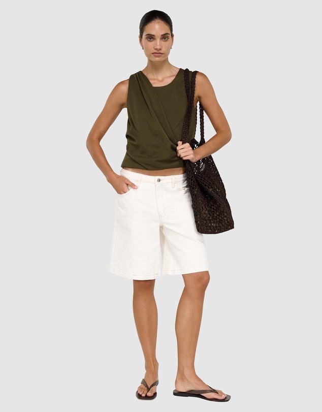 Staple the Label - Nyra Denim Jorts