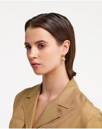 Furla - Furla Flow Crystal Gold-Tone Earrings
