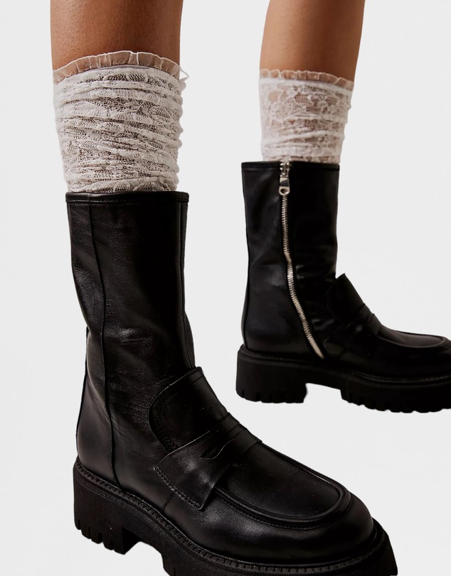 High Heel Jungle - Lace Knee Socks