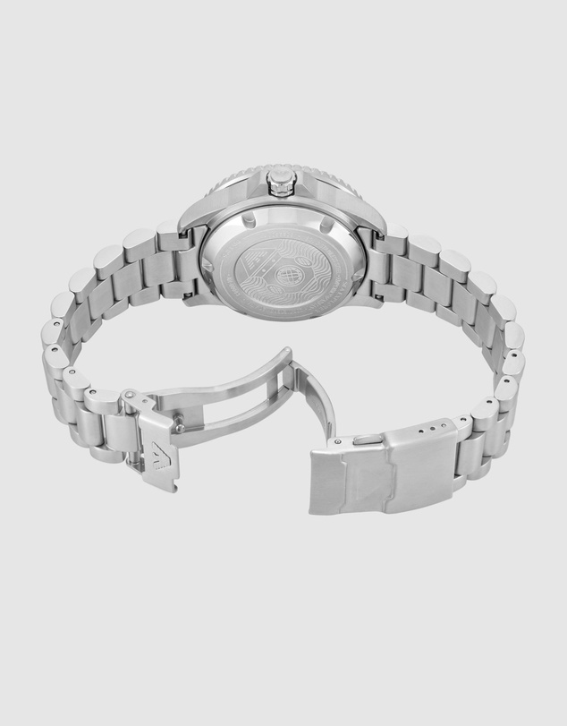 Emporio Armani - Silver Tone Automatic Watch
