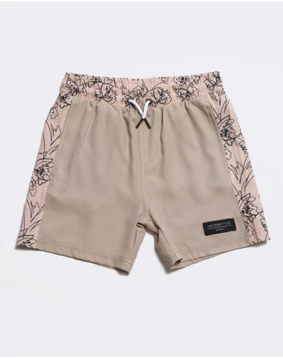 Vacancy Co - Side Panel Swim Short - Youth
