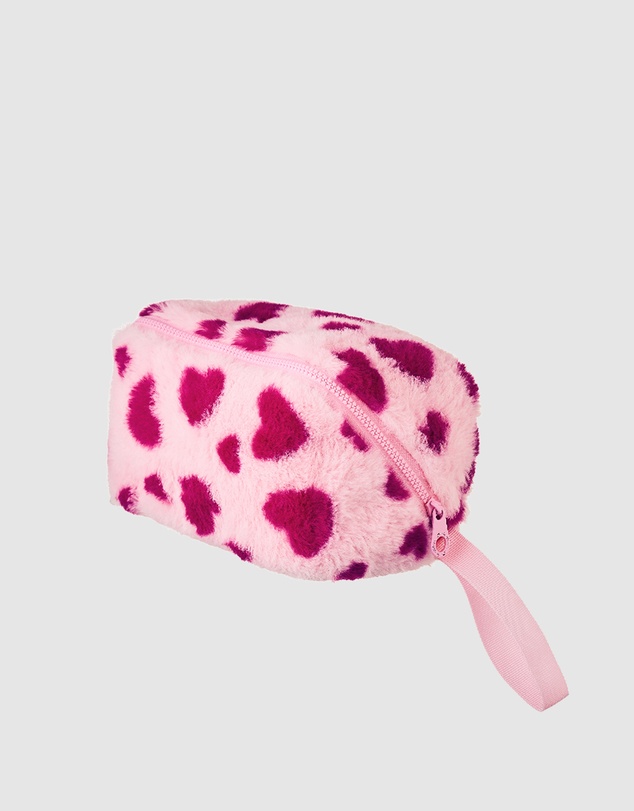 Allkinds - Fluffy Hearts Cosmetic Bag