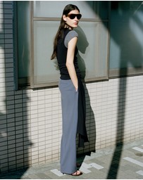 M.N.G - Straight Wool Suit Trousers