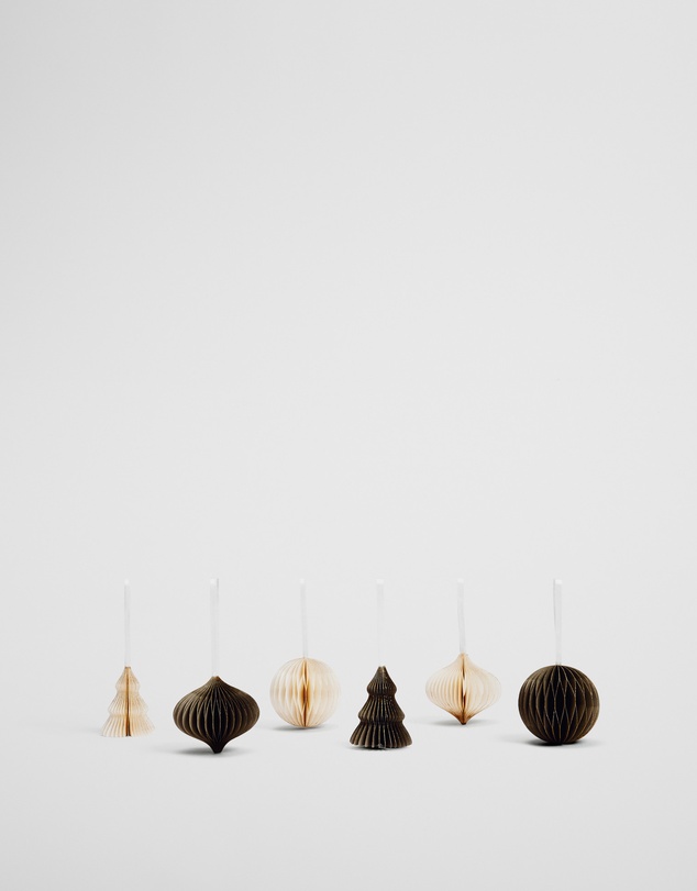 Country Road - Honeycomb Decoration Set Of 6