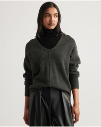 Decjuba - Demi Seam Detail Knit Jumper