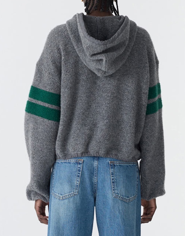 Bassike - Wool Zip Up Jacket