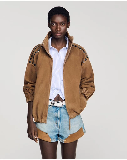 Sandro - Jordan Leather Jacket