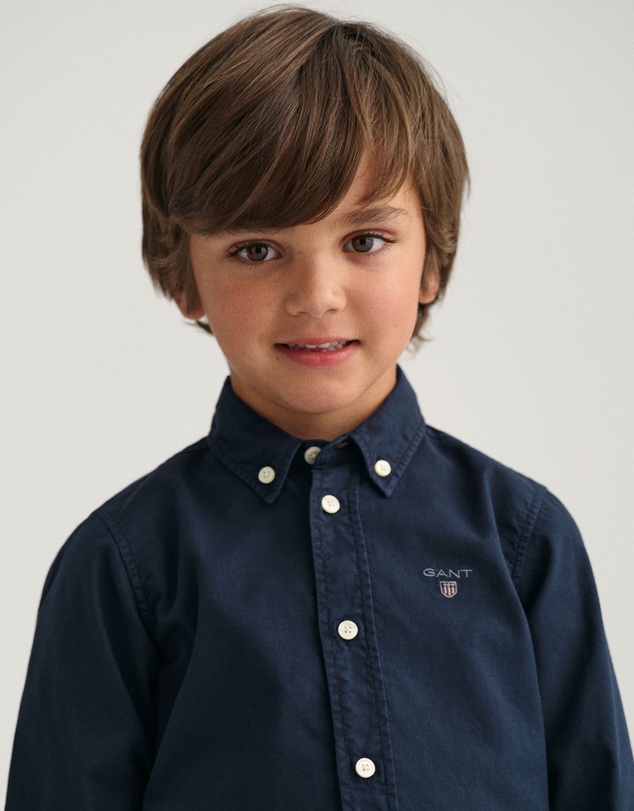 Gant - Boys Cotton Twill Shirt