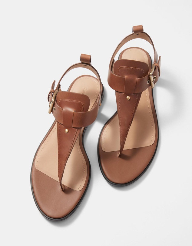 & Other Stories - Ankle-Strap Leather Sandals
