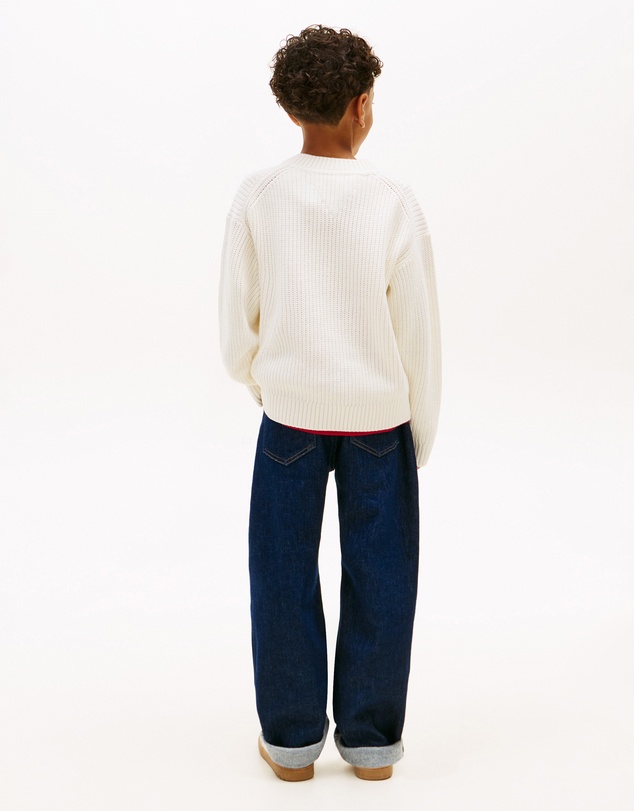 Tommy Hilfiger - Heritage Flag Chunky Knit Jumper - Teens