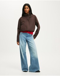 Cotton On - Arlo Funnel Neck Jacket