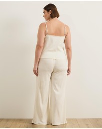 Atmos&Here Curvy - Melody Pointelle Cami Pants Pyjama Set