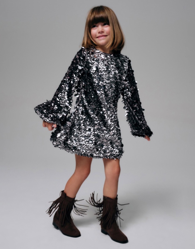 Bardot Junior - Aria Sequin Dress - Kids-Teens