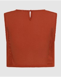 Arms Of Eve - Verona Top - Apricot