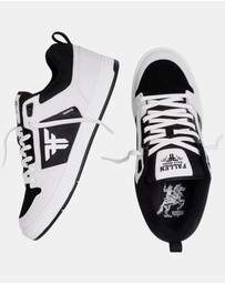 Fallen Footwear - Revolver Shoes White