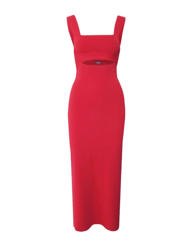 Forcast - Elia Cutout Knit Dress