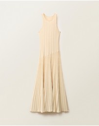 M.N.G - Piano Pleated Knitted Dress