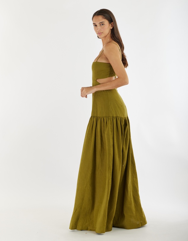 Amelius - Nathalie Linen Maxi Dress