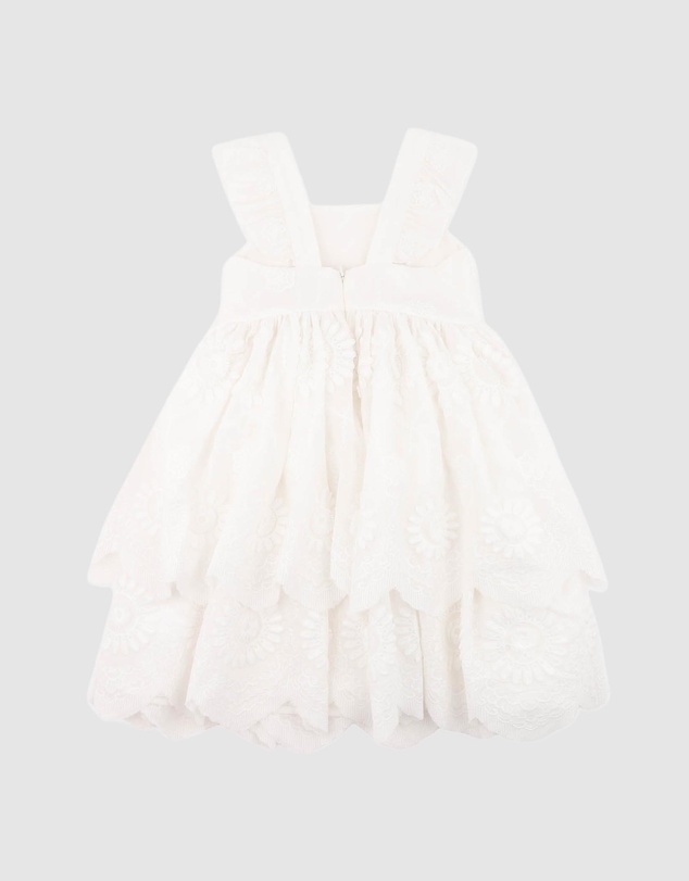 Bebe by Minihaha - Tiered Broidery Dress - Kids