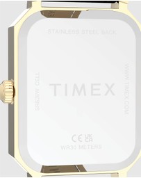 TIMEX - Vivienne Trend 21mm Leather Strap Watch