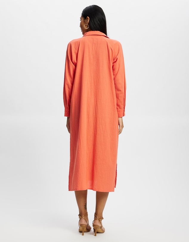 Florencia The Label - Blanca Maxi Shirt Dress