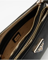GUESS - Ilia Double Compartment Crossbody Top Zip Bag