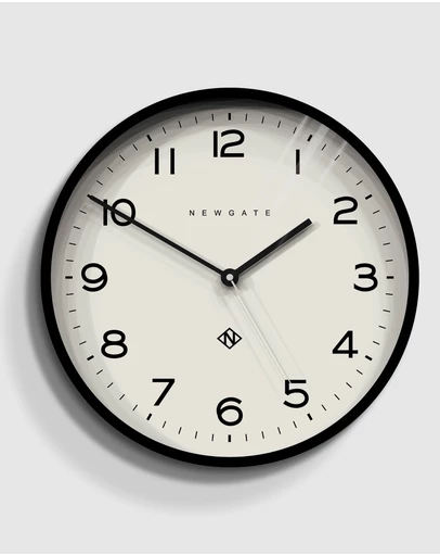 Newgate - Newgate Number Three Echo Clock Silicone Black
