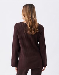 Ripe Maternity - Dallas Rib Knit Nursing Top
