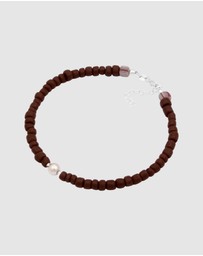 Elli Jewelry - Anklet Pearl 925 Sterling Silver