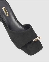 Siren - Stanton Block Heel Mules