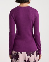 David Lawrence - Danae Silk Cotton Knit Jumper