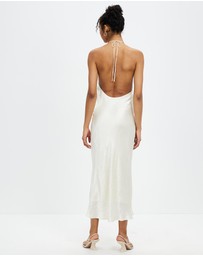 Third Form - Crush Bias Halter Dress