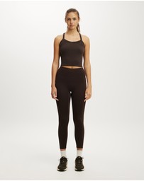 Cotton On Body Active - Active Rib T-Bar Cropped Tank