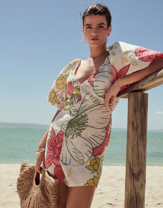 NEXT - Puff Sleeve Playsuit